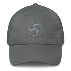 IntelCenter Gray Logo Cotton Cap